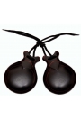 Fiber Castanets Veta Negra Red With Peak