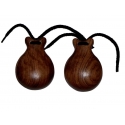 Castagnettes Régionales Lorquinas Bubinga