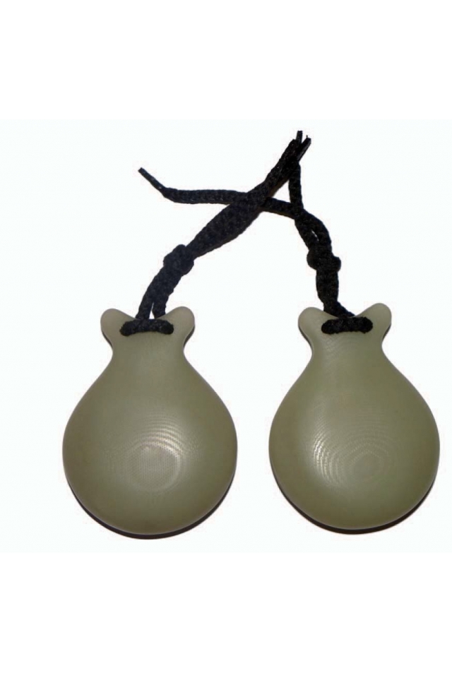 Castañuelas Fibra Marfil Sin Pico