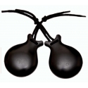 Castagnettes Fibre Verre Noire Sans Pointe