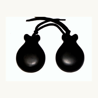 Castañuelas Granadillo Marrón o Negro Sin Pico