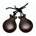 Castañuelas Fibra Negra Sin Pico