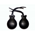 Castañuelas Ébano Negro Sin Pico
