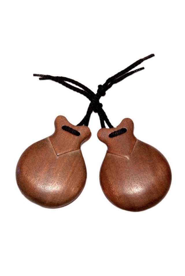 Castañuelas Caoba Especial con Pico