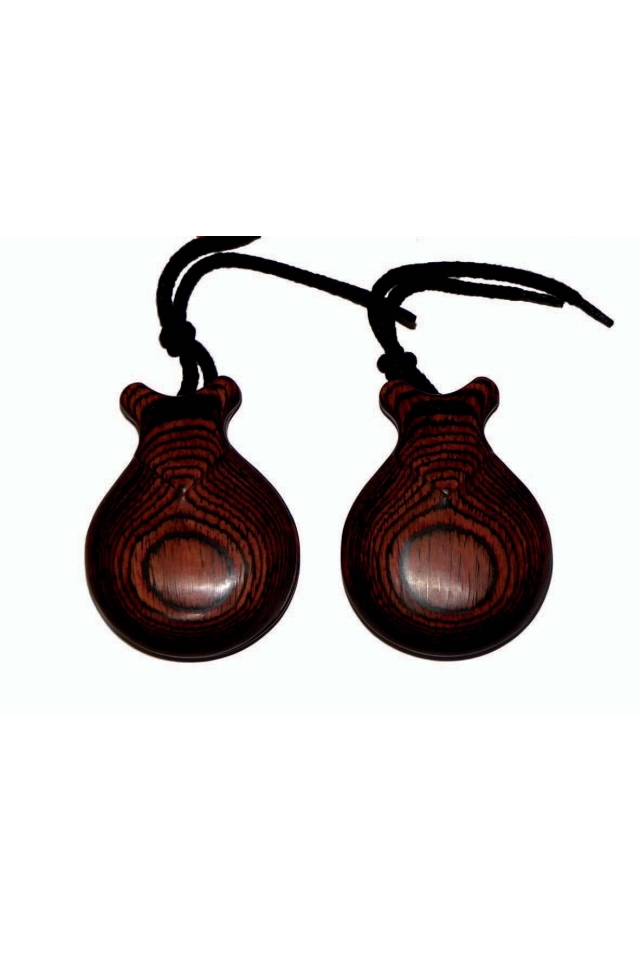 Cocobolo Wood Castanets