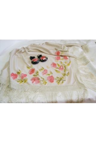 Mantón de Manila con Arte y Seda