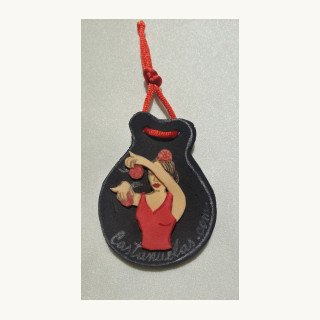 Broche Castañuelas de Seda
