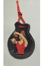 Brooch Silk Castanets