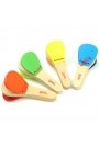 Toy Castanets with Handle, Mini Folkló