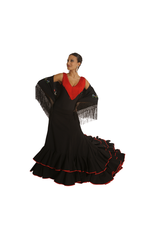 Falda Flamenca Romance