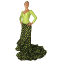 Cola Jupe Caracoles Danse Flamenco