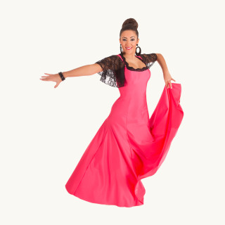Vestido Flamenco Colombiana