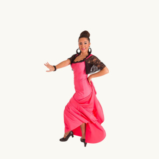 Vestido Flamenco Colombiana