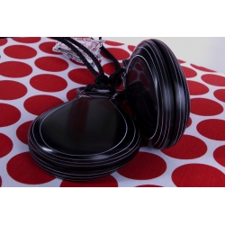 Castanets Fiber Black Marbled White Professional, the Character