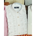 Chemise Blanche en Dentelle Potrillo