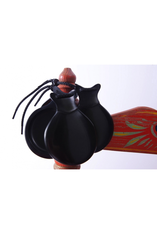 Castagnettes Fibre 1ª Noire pour Professionnels, les Étoiles