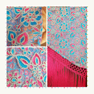 Shawl Royal Flamenco