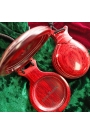 Castagnettes Bois Veiné Rouge et Blanc pour Professionnels, les Corails