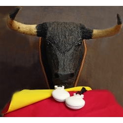 Castañuelas Vidrio Blanco,  el Tá Riá Pitá