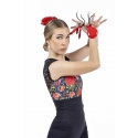 Red Manila Flamenco Leotard