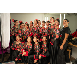 Vestido Flamenco Rosa de Pitiminí
