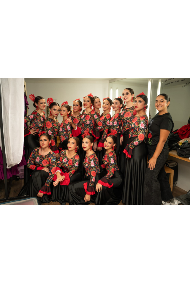 Vestido Flamenco Rosa de Pitiminí