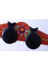 Castagnettes Tissu Noir pour Professionels, les Brunes