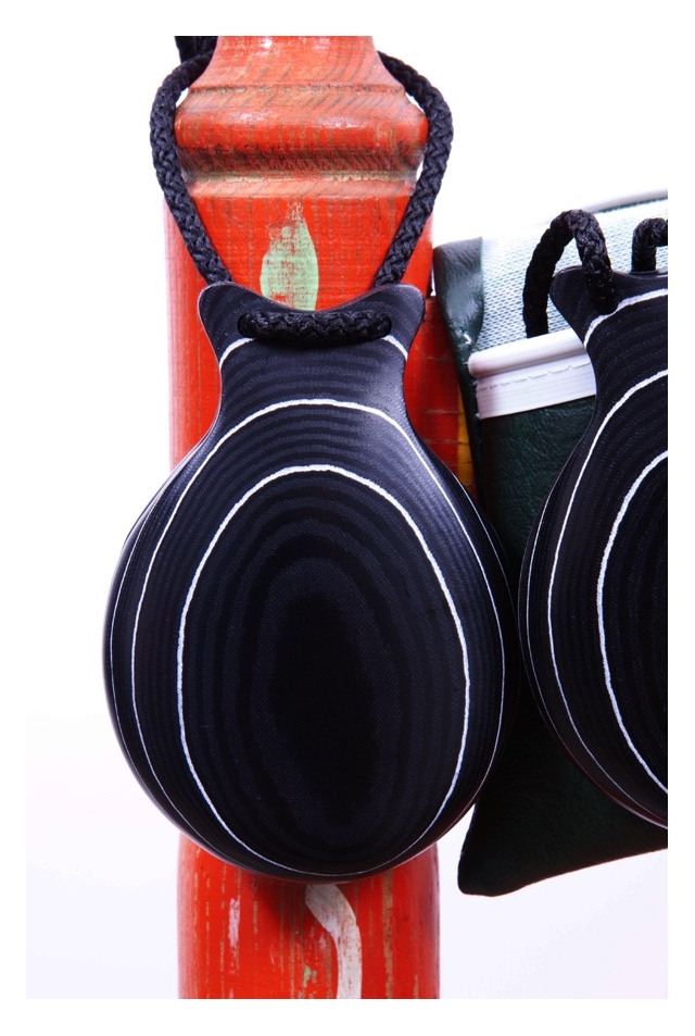 Castañuelas Tela Negra Veteada Profesional, el Romance