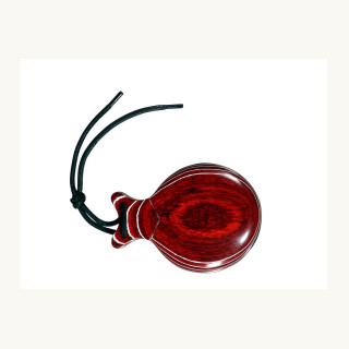 Castañuelas Madera Roja Veteada Blanca Profesional, los Corales