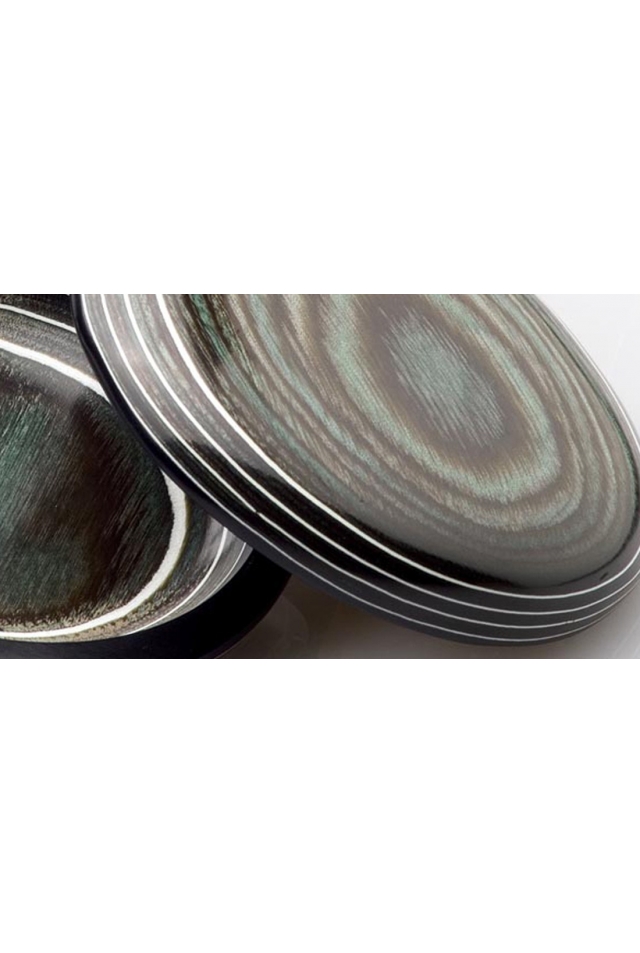 Castanets Green and White Woodgrain, the Sentio