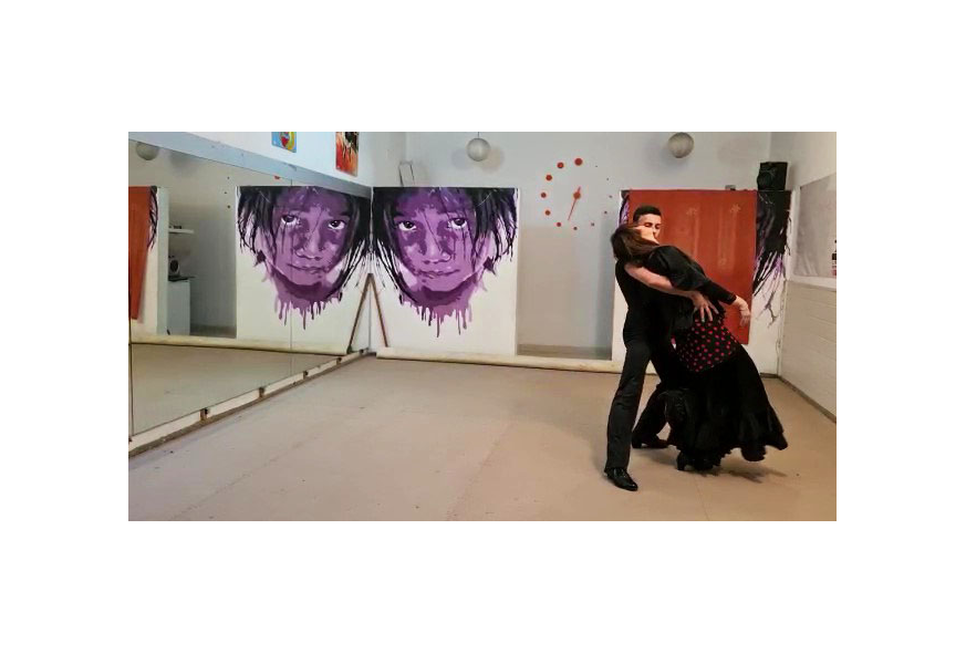 "Amor Flamenco y Mirada Inocente"