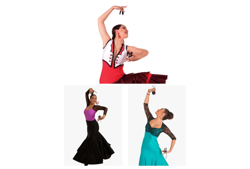 "Baila con Moda Flamenca y Castañuelas al Riá Pitá"