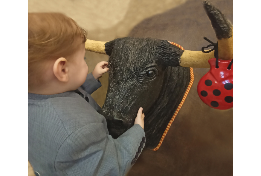 "Castañuelas Enamoradas del Niño y el Toro"