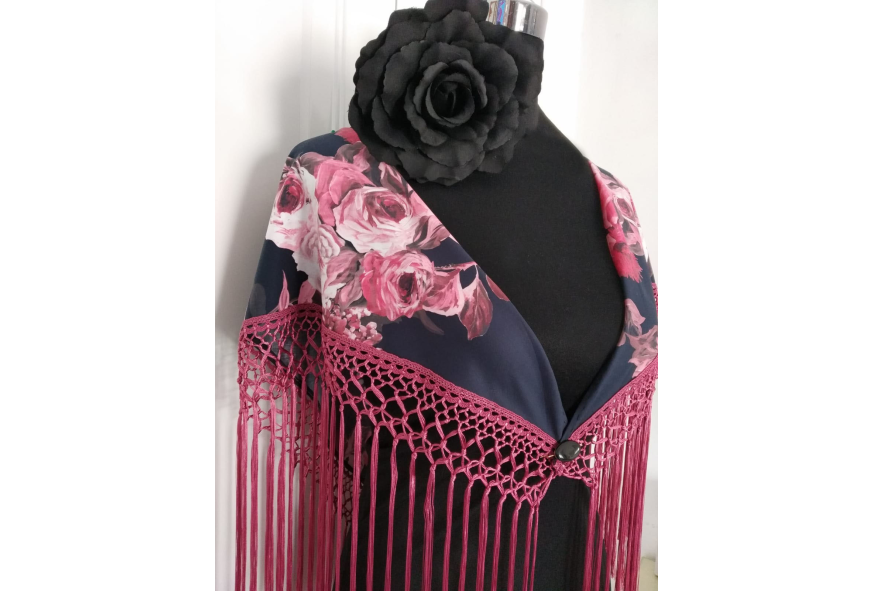 "Mascarilla Sevilla y Mantoncillo Real Flamenco"