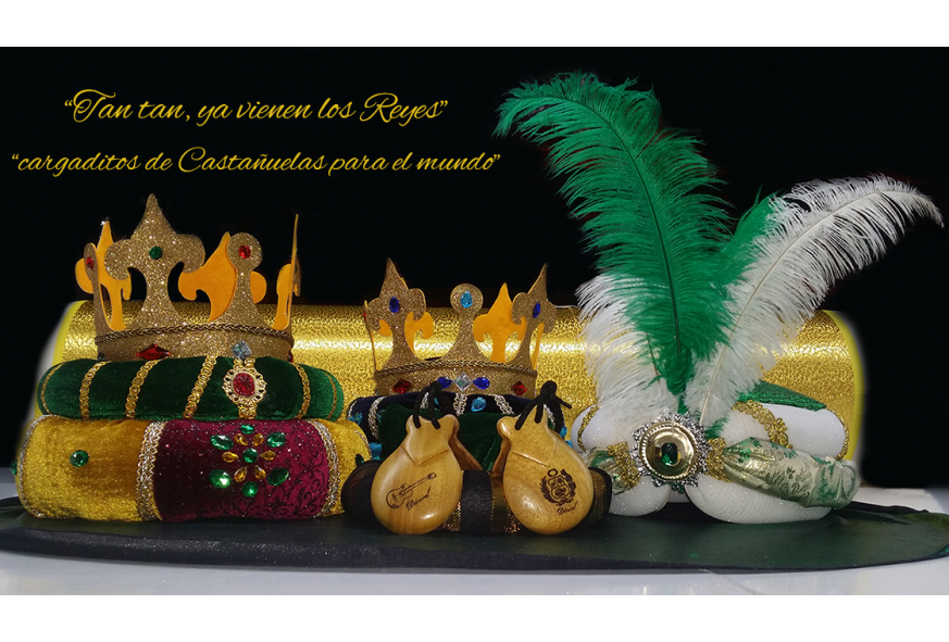 "Tan tan los Reyes cargaditos de Castañuelas"