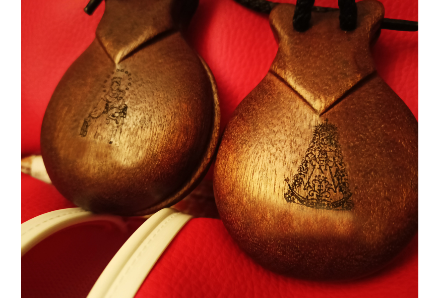"Mi Virgen del Rocío en mis Castañuelas"